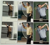 Collection of Approximately 70 Tom Lehman and Mark O'Meara Golf Trading Cards Including Autographs and Memorabilia