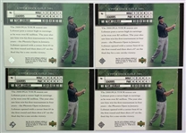 Collection of Approximately 70 Tom Lehman and Mark O'Meara Golf Trading Cards Including Autographs and Memorabilia