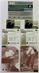 Collection of Approximately 70 Tom Lehman and Mark O'Meara Golf Trading Cards Including Autographs and Memorabilia