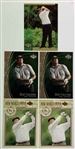 Collection of Approximately 70 Tom Lehman and Mark O'Meara Golf Trading Cards Including Autographs and Memorabilia