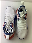 Rickie Fowler Personally Issued Red, White & Blue Puma Shoes & Signed 2014 Ltd Ed Cobra Driver JSA ALOA