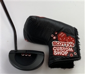 Titleist Scotty Cameron Futura 5CB Mallet Putter with Custom Shop Red Hot Roller Headcover