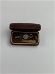 Two Sterling Silver Golf-Themed Accessories Including USGA Tie Bar & Match Safe