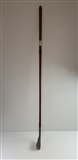 Bob Kuntz Signed 1990 Antique Golf Clubs 'The GolfWorks' w/ a Kuntz Restored J.E. Kelly Mashie