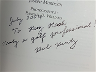 Bob Kuntz Signed 1990 Antique Golf Clubs 'The GolfWorks' w/ a Kuntz Restored J.E. Kelly Mashie