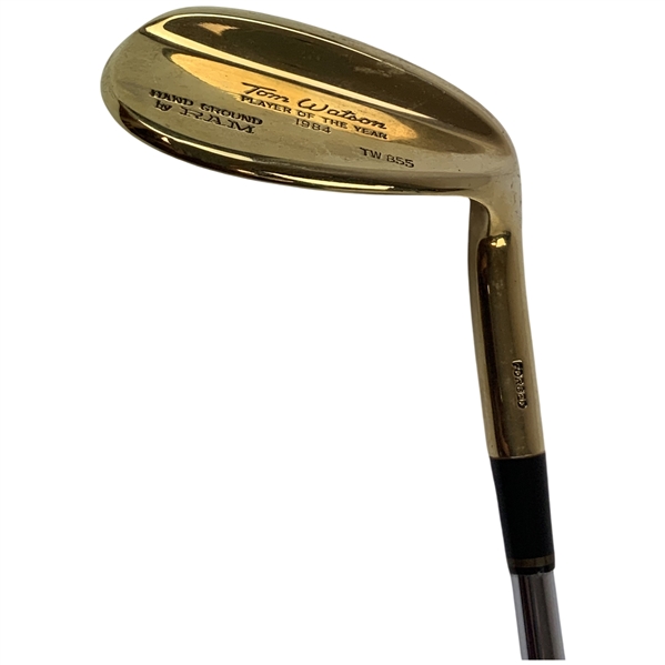 Tom Watson RAM TW 855 1984 Player of The Year Gold-Plated Sand Wedge