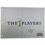 Brooks Koepka Signed 2026 The Players Flag JSA #CL23995