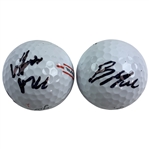Hovland & Macintyre Signed Golf Balls JSA #CL34097 & CL34090