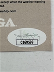 Justin Thomas Signed 2017 PGA Championship at Quail Hollow Ticket JSA #CB69599