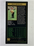 Jack Nicklaus Signed '1965' Masters Collection GSV Golf Card JSA ALOA