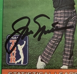 Jack Nicklaus Signed 1981 Donruss Golf Statistical Leader Card PSA/DNA Authentic
