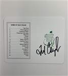 Fred Couples Signed ANGC Scorecard and Golf Ball JSA ALOA