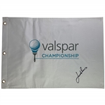 Jordan Spieth Signed Valspar Championship - 2nd PGA Win Flag JSA ALOA