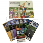 A Collection of U.S. Open Golf Memorabilia Featuring 1982 Commemorative Book and 2010 Full Ticket Set