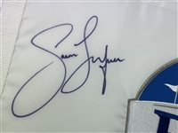 Jason Dufner Signed 2013 PGA at Oak Hill CC Embroidered Flag JSA ALOA
