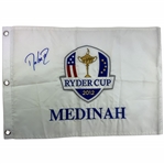 Davis Love III Signed 2012 Ryder Cup at Medinah Flag JSA ALOA