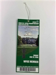A Set of 104th and 106th U.S. Open Championship Tickets and Program Voucher