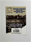 A Set of 104th and 106th U.S. Open Championship Tickets and Program Voucher