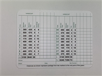 Jordan Spieth Signed Augusta National Scorecard JSA ALOA
