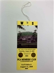 2005 PGA Championship Tickets & Scorecard from Baltusrol Golf Club - Phil Win