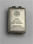 A Collection of Golf Tournament and Country Club Commemorative Metal Money Clips
