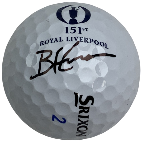 Brian Harman Signed Srixon AD333 Golf Ball 151st Open Championship Royal Liverpool JSA ALOA