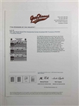 Tiger Woods Signed 1999 PGA Championship Final Round Actual Walking Scorer Scorecard - 1st PGA Champ Win PSA/DNA