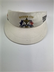 Two Pieces of 1991 Ryder Cup Kiawah Island Memorabilia Including Framed Ticket and Visor