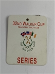 A Collection of 1989 Walker Cup Golf Memorabilia Including Framed Display and Ephemera
