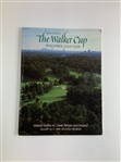 A Collection of 1989 Walker Cup Golf Memorabilia Including Framed Display and Ephemera
