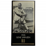 Gene Sarazen Signed 1935 GSV Masters Collection Card JSA ALOA