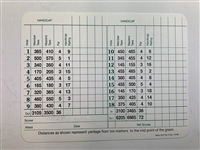 Champs Archer, Brewer, Casper, Burke & Aaron Signed Augusta National Scorecard JSA ALOA