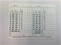 Champs Archer, Brewer, Casper, Burke & Aaron Signed Augusta National Scorecard JSA ALOA