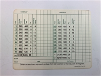Champs Archer, Brewer, Casper, Burke & Aaron Signed Augusta National Scorecard JSA ALOA