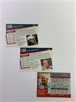 Arnold Palmer, Jack Nicklaus, and Gary Player 'Big 3' Signed 1990-1991 Pro Set Cards JSA ALOA