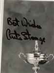 Curtis Strange, Tom Watson & Fred Couples Signed Photos JSA ALOA