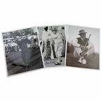 Byron Nelson, Gene Sarazen & Sam Snead Signed Photos JSA ALOA