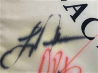 17 Champs Signed 2000 US Open Pebble Beach Flag JSA ALOA