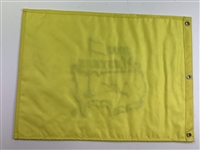 Arnold Palmer Signed 2000 Masters Tournament Embroidered Flag JSA ALOA