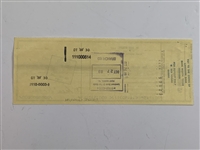 Ben Hogan Signed 1989 Personal Check to Self for $50,000 JSA ALOA