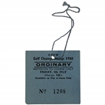 1960 Open Championship at St Andrews Friday Ticket - Kel Nagle Defeats Arnold Palmer