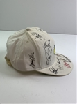 Masters Logo Hat Signed By Tiger Woods & Field Dating To 1997 Tournament JSA ALOA