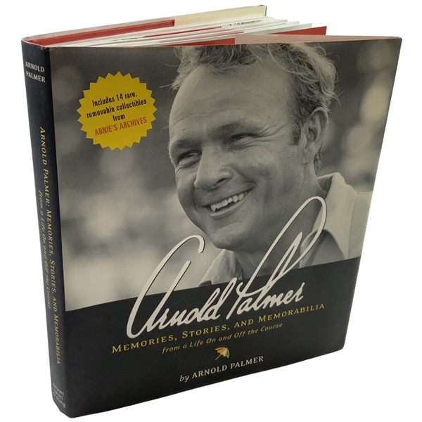 Arnold Palmer Signed 2004 Arnold Palmer Memories, Stories & Memorabilia...The Course Book JSA ALOA