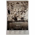 Jack Nicklaus & 19 Legends Signed 2025 Greats of Golf Insperity Invitational Promotional Poster on Board JSA ALOA