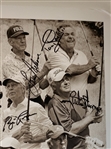 Jack Nicklaus & 19 Legends Signed 2025 Greats of Golf Insperity Invitational Promotional Poster on Board JSA ALOA