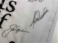 Jack Nicklaus & 19 Legends Signed Insperity Greats of Golf Flag JSA ALOA