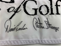 Jack Nicklaus & 19 Legends Signed Insperity Greats of Golf Flag JSA ALOA