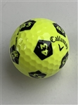 President George W. Bush Personal Callaway 43 Logo Neon Golf Ball