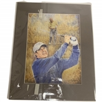 Vince Gill Signed Artist J. Fitzpatrick Collection Giclee Print w/ Arnold Palmer JSA ALOA