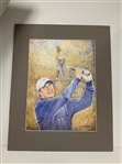 Vince Gill Signed Artist J. Fitzpatrick Collection Giclee Print w/ Arnold Palmer JSA ALOA